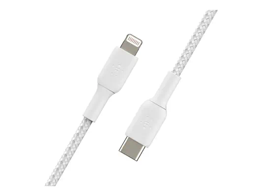 BELKIN Câble USB-C vers Lightning Tréssé 1m - Belkin - visuel 4