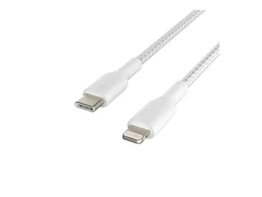 BELKIN Câble tressé Lightning USBC 2m - Belkin - Câble USB - visuel 6