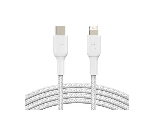 BELKIN Câble tressé Lightning USBC 2m - Belkin - Câble USB - visuel 2
