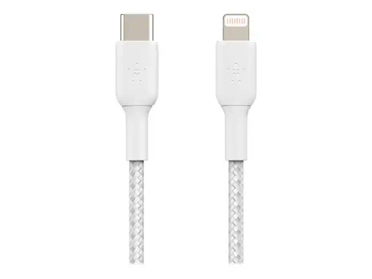 BELKIN Câble tressé Lightning USBC 2m - Belkin - Câble USB - visuel 1