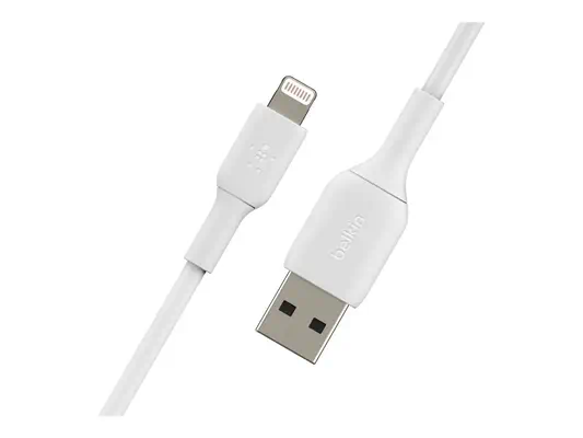 BELKIN Câble Lightning USB-A 0.15m blanc - Belkin - Câble USB - visuel 2