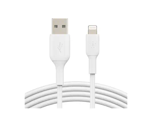 BELKIN Câble Lightning USB-A 3m blanc - Belkin - Câble USB - visuel 2