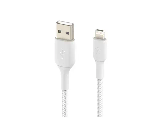 BELKIN Câble tressé Lightning USBA 1m - Belkin - Câble USB - visuel 6