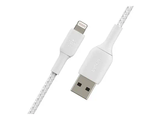 BELKIN Câble tressé Lightning USBA 3m - Belkin - Câble USB - visuel 4