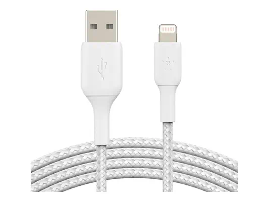 BELKIN Câble tressé Lightning USBA 3m - Belkin - Câble USB - visuel 3
