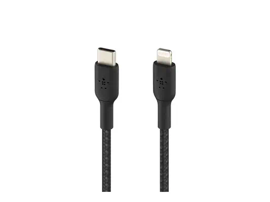 BELKIN Câble tressé Lightning USBC 2m - Belkin - Câble USB - visuel 6