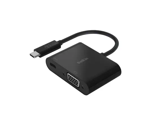 BELKIN Adaptateur USB-C VGA 60W noir - Belkin - Câble pour Affichage - visuel 5