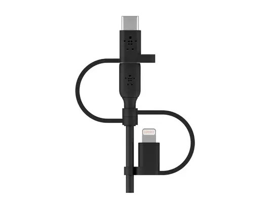 BELKIN Cable USB-A vers USB-C Lightning et MicroUSB - Belkin - Câble USB - visuel 8
