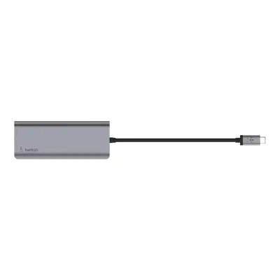 Belkin AVC008BTSGY station d'accueil USB 3.2 Gen 1 (3.1 Gen 1) Type-C Noir, Gris - Station d'accueil pour portable - visuel 5