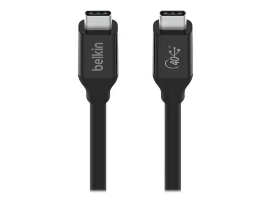 BELKIN Câble USB4 en 0.8m rétrocompatible USB3 100W - Belkin - visuel 4