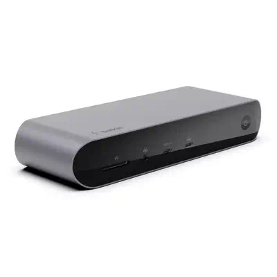 Belkin Thunderbolt 4 Dock Pro Avec fil Noir Belkin - visuel 1 - hello RSE - Station d'accueil ultrarapide et ultraconnectée