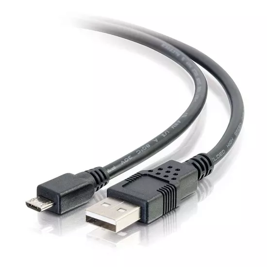Achat C2G Câble USB 2.0 A vers Micro-B M/M de 3 m - Noir au meilleur prix