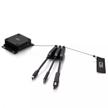 Achat C2G Boucle d’adaptateurs dongle 4K HDMI® à boîtier universel rétractable avec Mini DisplayPort™, DisplayPort et USB-C® à code couleur au meilleur prix