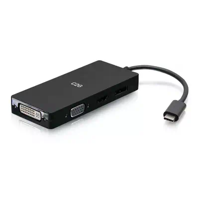C2G Adaptateur multiport USB-C, adaptateur vidéo 4 en 1 - Station d'accueil pour portable - visuel 1