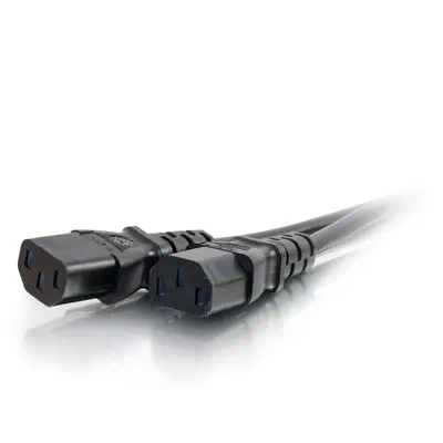 Vente C2G Cbl/3m BS 1363 to 2x C13 Y-Cable C2G au meilleur prix - visuel 4