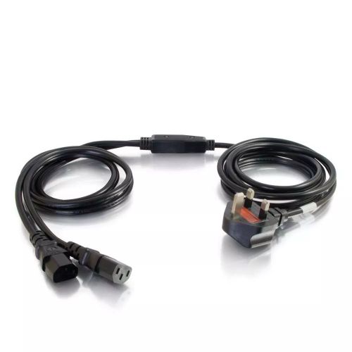 Achat C2G Cbl/3m BS 1363 to 2x C13 Y-Cable - 0757120806288