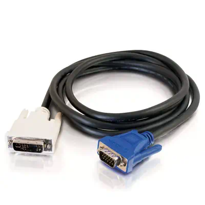 Vente C2G 1m DVI-A M / HD15 M Cable C2G au meilleur prix - visuel 2