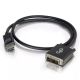 Vente C2G Câble adaptateur DisplayPort mâle vers DVI-D mâle C2G au meilleur prix - visuel 2
