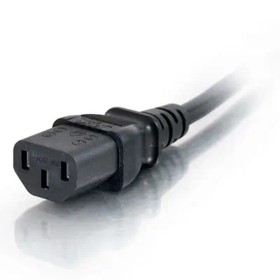 C2G Cordon d'alimentation européen AWG 16 (IEC320C13 à - Câbles d'alimentation - visuel 3
