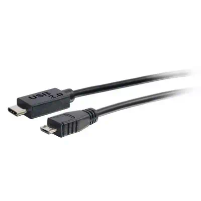 Vente C2G USB 2.0, C - Micro B, 1m C2G au meilleur prix - visuel 2