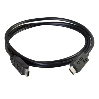C2G USB 2.0, C - Mini B, 1m  - Câble USB - visuel 3