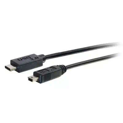 Vente C2G USB 2.0, C - Mini B, 1m C2G au meilleur prix - visuel 2