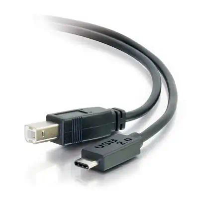 Vente C2G USB 2.0, C - Standard B, 2m C2G au meilleur prix - visuel 6