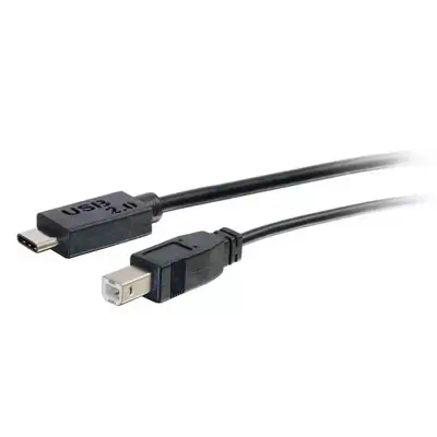 Vente C2G USB 2.0, C - Standard B, 3m C2G au meilleur prix - visuel 2