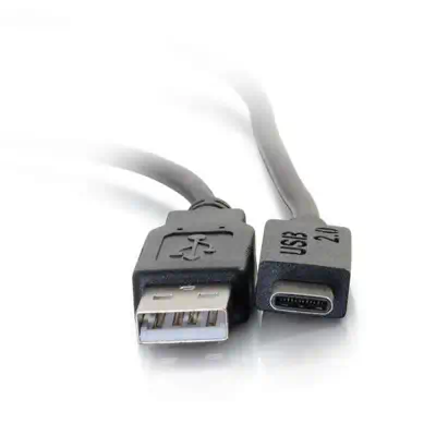 C2G 1m, USB2.0-C/USB2.0-A câble USB USB C USB A Noir - Câble USB - visuel 4