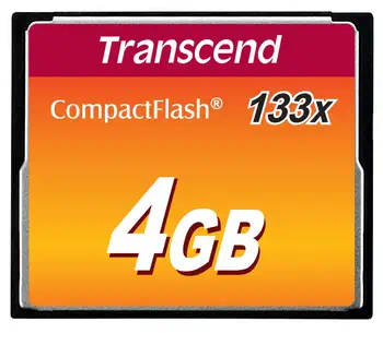 Carte Mémoire Transcend 4 Go comparaison