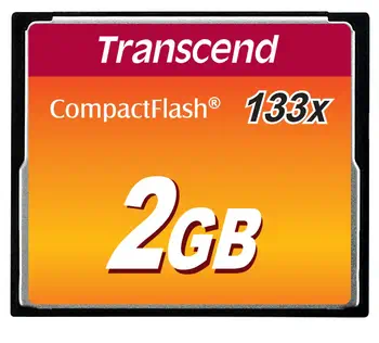Transcend TS2GCF133 mémoire flash 2 Go CompactFlash MLC meilleur prix