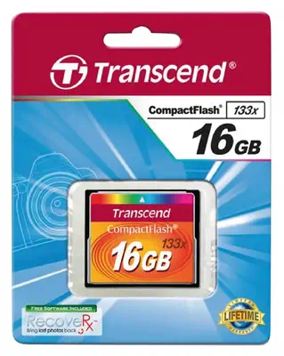 TRANSCEND CompactFlash 16Go Card MLC - Transcend - Carte Mémoire - visuel 2