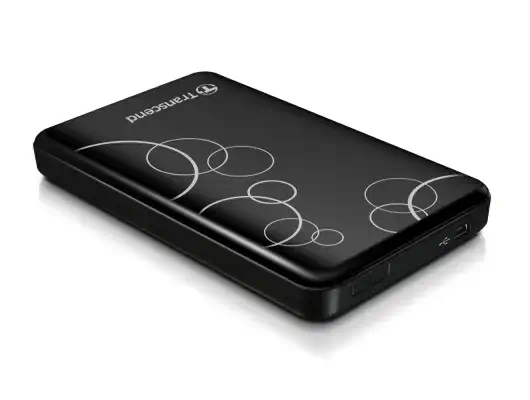 Transcend StoreJet 25A3K disque dur externe 1 To 2.5" Micro-USB B 3.2 Gen 1 (3.1 Gen 1) Noir - Disque dur Externe - visuel 1