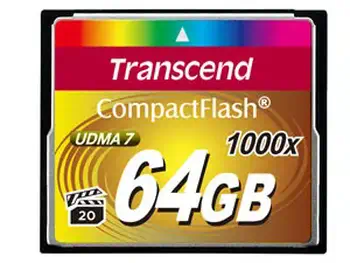 Carte Mémoire CompactFlash revendeur officiel