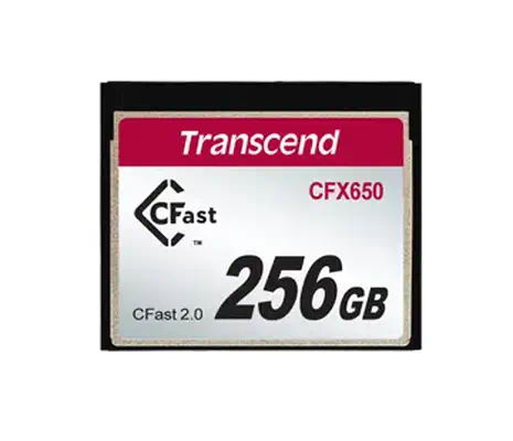 TRANSCEND 256Go CFast 2.0 Carte memoire flash Ultra - Transcend - Carte Mémoire - visuel 1