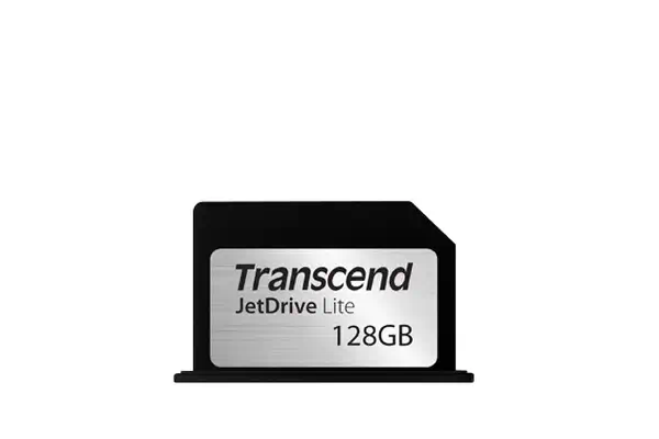 TRANSCEND JetDrive Lite 330 128Go Apple MacBook Pro Transcend - visuel 1 - hello RSE - Petite par la taille, vaste par sa capacité