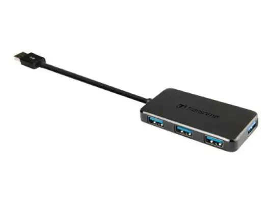 TRANSCEND HUB2 Concentrateur hub 4 x SuperSpeed USB - Câble USB - visuel 1