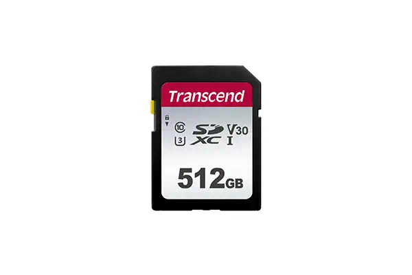 Transcend 300S 512 Go SDXC NAND Classe 10 - Carte Mémoire - visuel 1