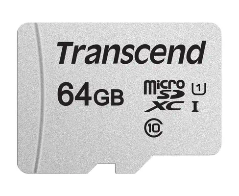Transcend 300S 64 Go MicroSDXC NAND Classe 10 Transcend - visuel 1 - hello RSE - Enregistrer votre quotidien