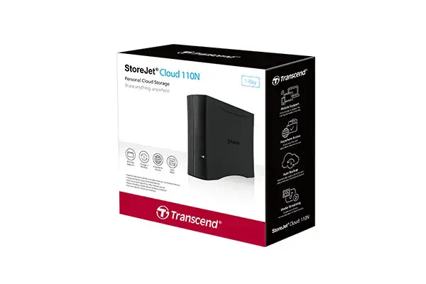TRANSCEND 4To StoreJetCloud110N Network Attached Transcend - visuel 1 - hello RSE - Accès global où que vous vous trouviez
