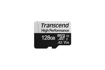 Carte Mémoire Transcend TS128GUSD330S comparaison