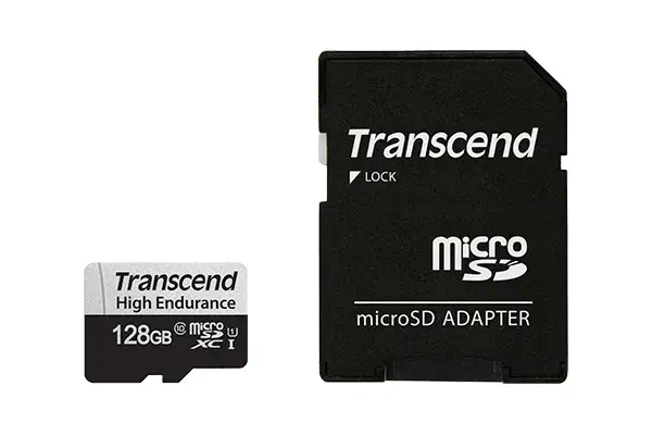 Transcend 350V 128 Go MicroSDXC UHS-I Classe 10 Transcend - visuel 1 - hello RSE - Pour les applications à haute endurance