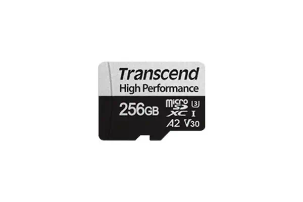 TRANSCEND 256Go microSDavec adaptateur SD UHS-I U3 - Transcend - Carte Mémoire - visuel 1