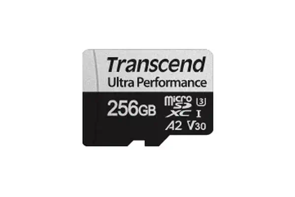 Transcend TS256GUSD340S mémoire flash 256 Go MicroSDXC UHS-I Classe 10 - Carte Mémoire - visuel 1