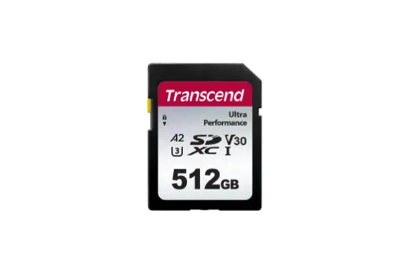 TRANSCEND 512Go SD Card UHS-I U3 A2 Ultra - Transcend - Carte Mémoire - visuel 1