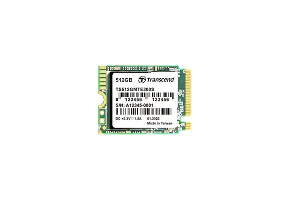 Transcend MTE300S 512 Go M.2 PCI Express 3.0 NVMe 3D NAND - Disque dur SSD - visuel 1