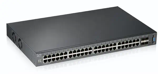 Zyxel XGS2210-52 Géré L2 Gigabit Ethernet (10/100/1000) 1U Noir - Switchs et Hubs - visuel 2