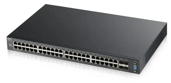 Zyxel XGS2210-52 Géré L2 Gigabit Ethernet (10/100/1000) 1U Noir - Switchs et Hubs - visuel 1