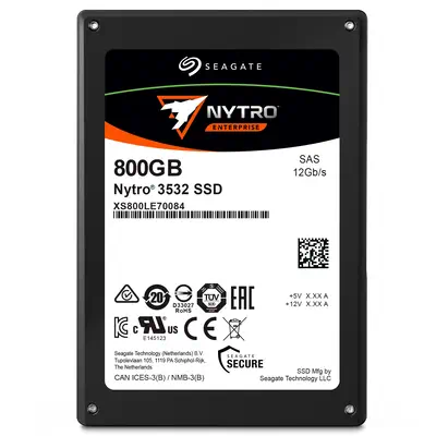 Seagate Enterprise Nytro 3532 800 Go 2.5" SAS 3D eTLC - Disque dur Externe - visuel 2
