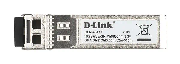 D-Link DEM-431XT module émetteur-récepteur de réseau Fibre optique 10000 Mbit/s SFP+ 850 nm - Switchs et Hubs - visuel 2